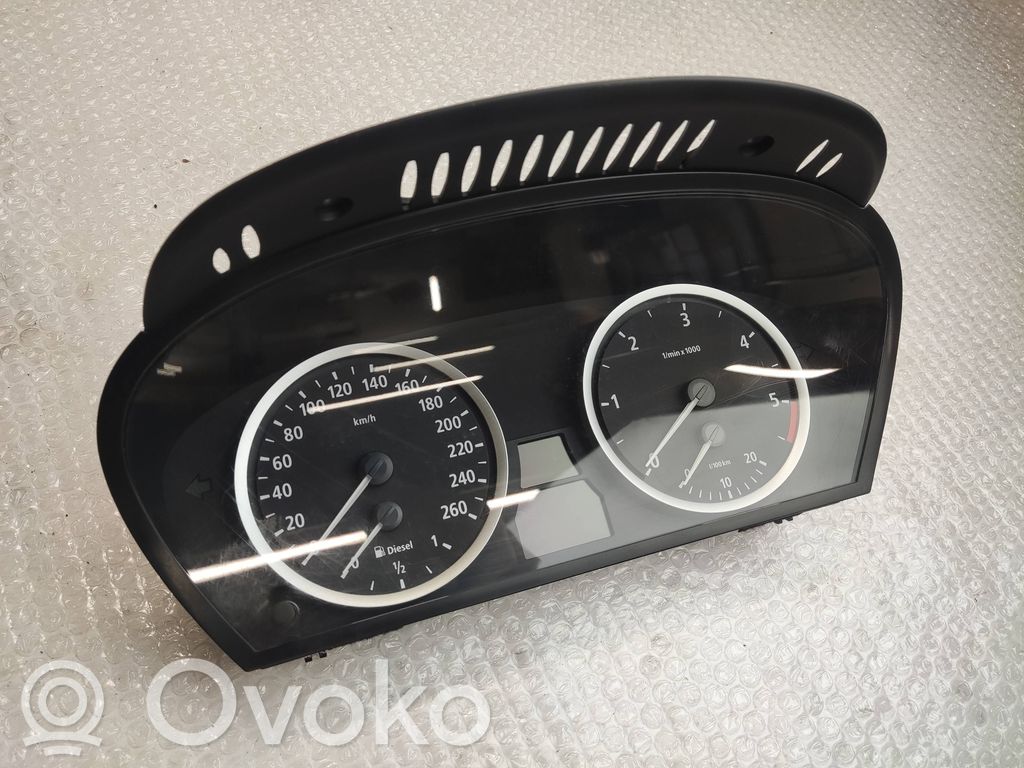 BMW 5 E60 E61 Speedometer (instrument cluster) 