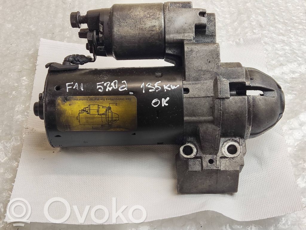 BMW 5 F10 F11 Starter motor 
