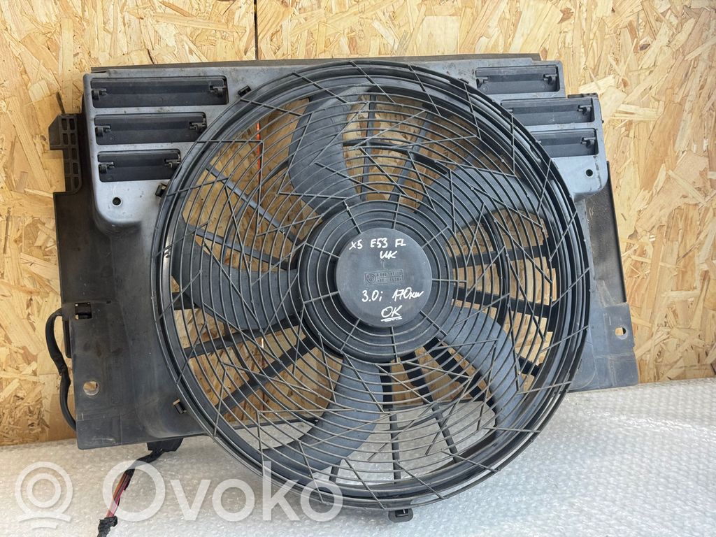 BMW X5 E53 Elektrisks radiatoru ventilators 