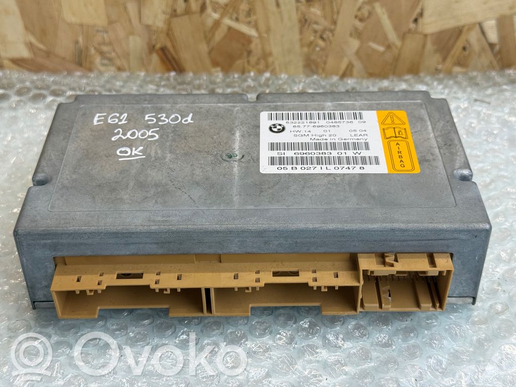 BMW 5 E60 E61 Airbag control unit/module 