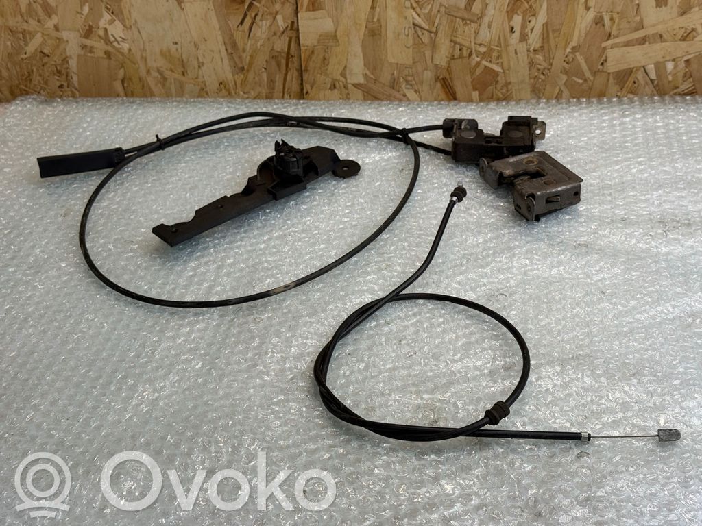 BMW 5 E60 E61 Engine bonnet (hood) release handle 