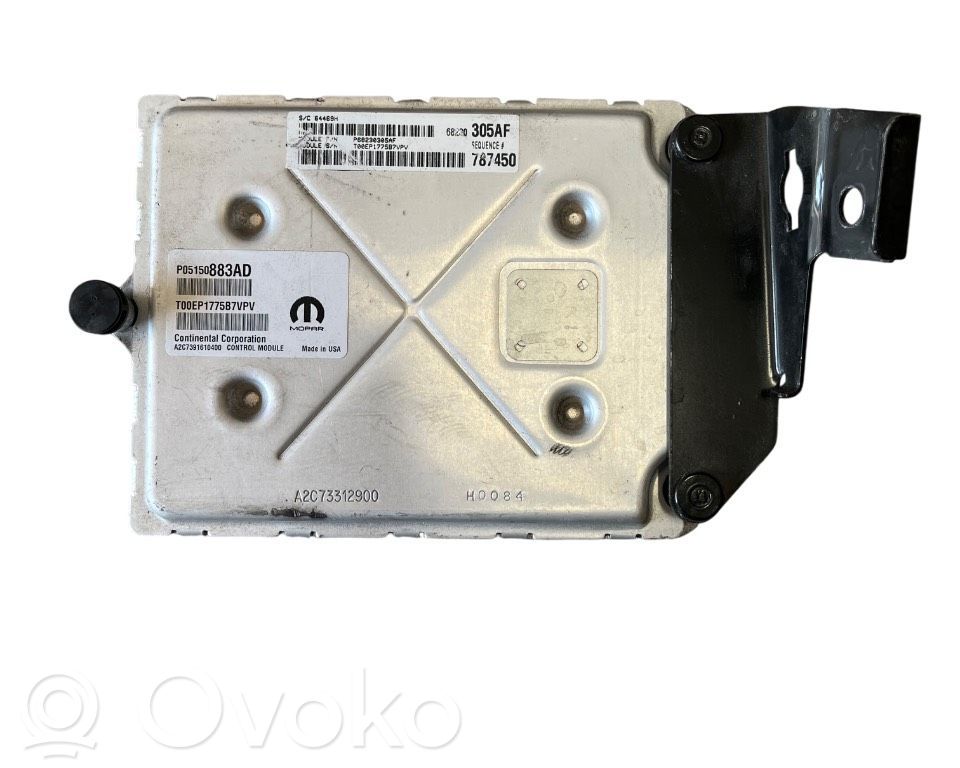 Sterownik / Moduł ECU   68230305AF,P68230305AF,T00EP1775B7YV,05150883,05150883A,05150883AD,68230305,68230305A,A2C73312900,P05150883,P05150883A,P05150883AD,P68230305,P68230305A