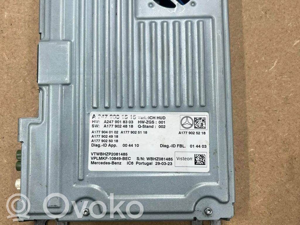 Mercedes-Benz EQA Autres unités de commande / modules 