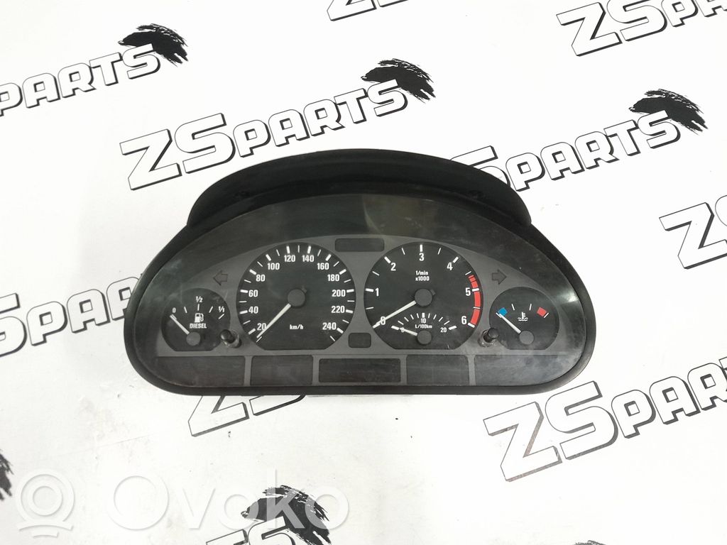 BMW 3 E46 Spidometrs (instrumentu panelī) 