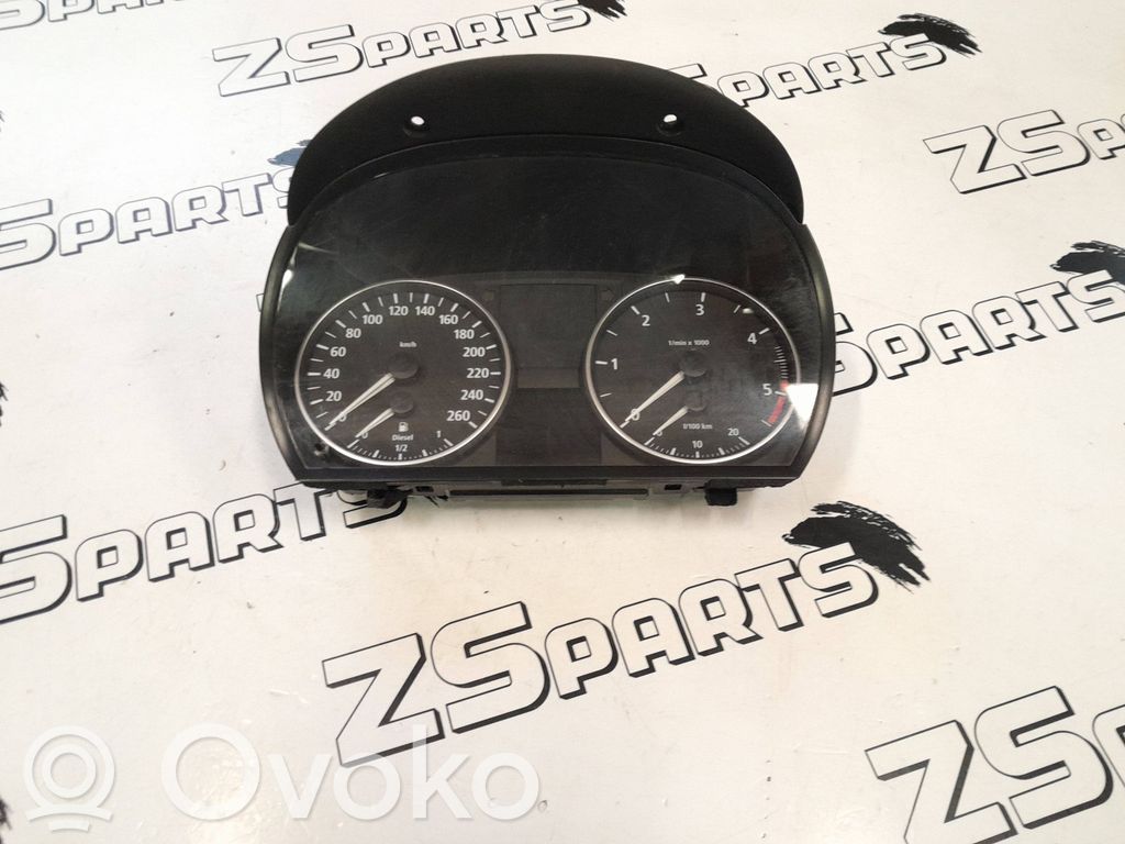 BMW 3 E90 E91 Speedometer (instrument cluster) 