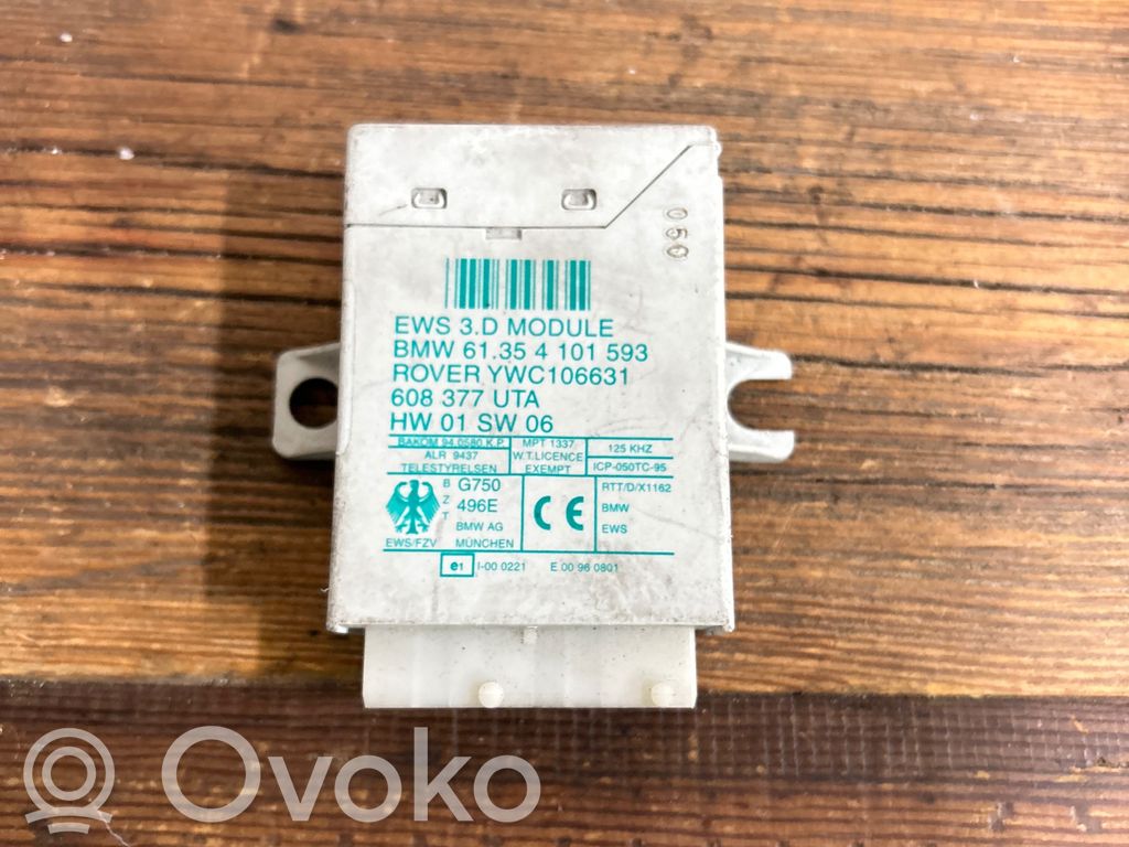 BMW 3 E36 Imobilaizera vadības bloks 