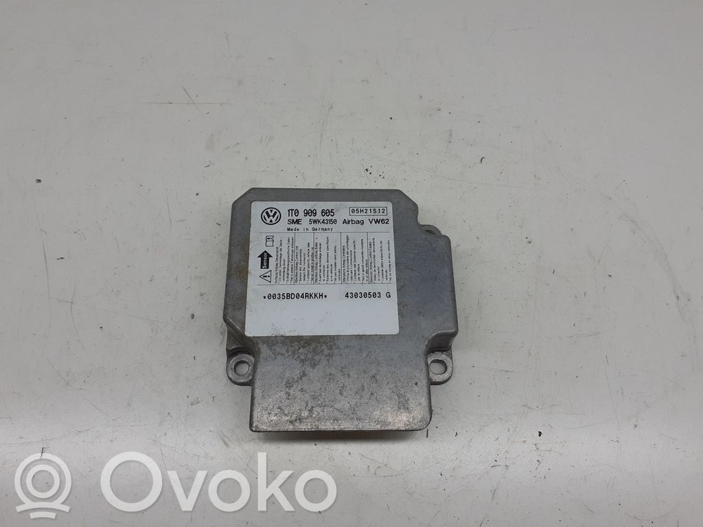 Volkswagen Touran I Sterownik / Moduł Airbag 