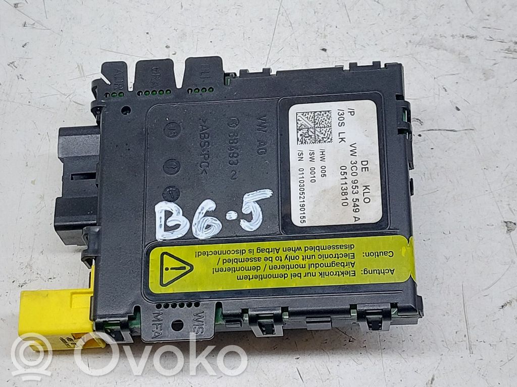 Volkswagen PASSAT B6 Sensor de ángulo de dirección 