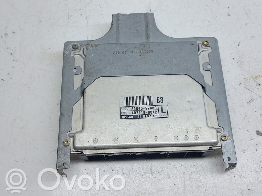 Toyota Yaris Verso Sterownik / Moduł ECU 