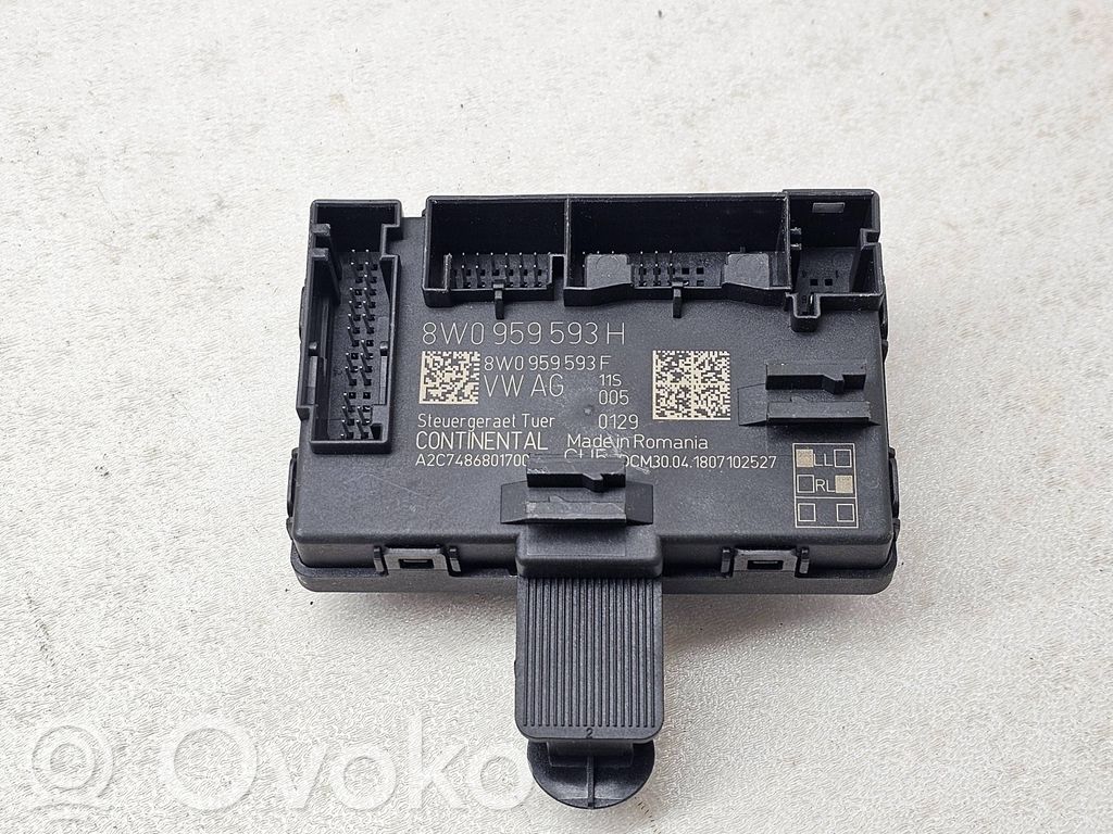 Audi A4 S4 B9 Unité de commande module de porte 
