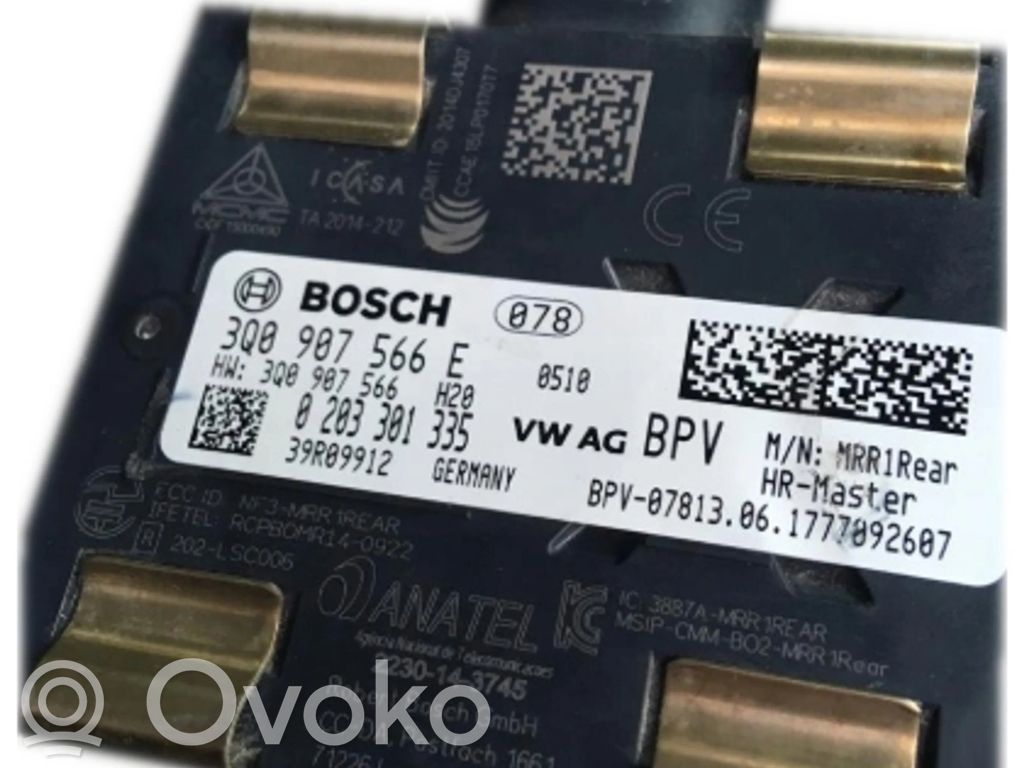 Volkswagen Golf VII Distronic sensor radar 