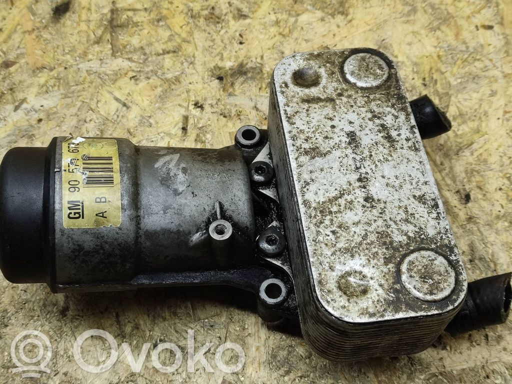 Saab 9-3 Ver1 Oil filter mounting bracket 