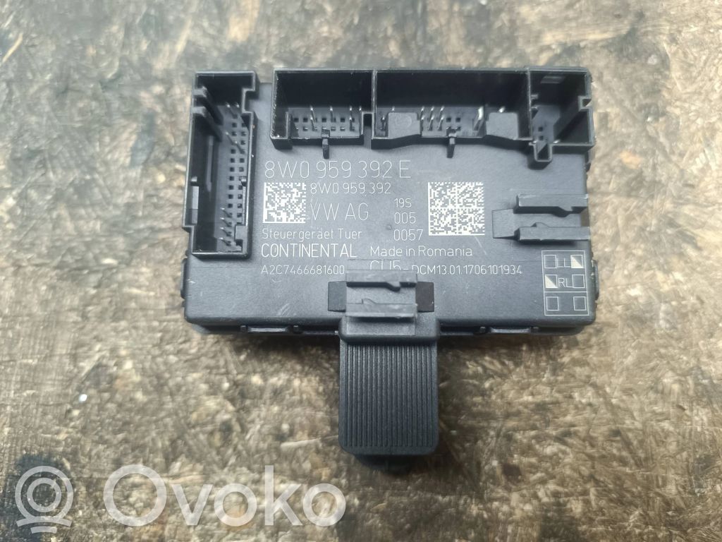 Audi A4 S4 B9 Door control unit/module 