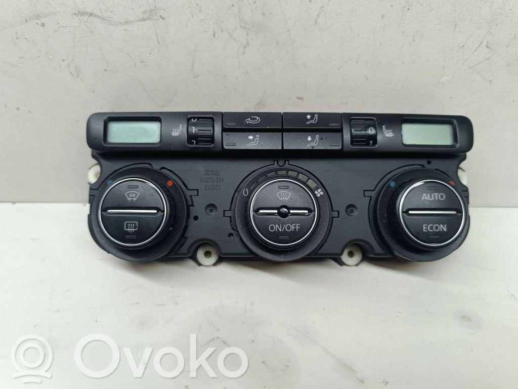Volkswagen PASSAT B6 Climate control unit 