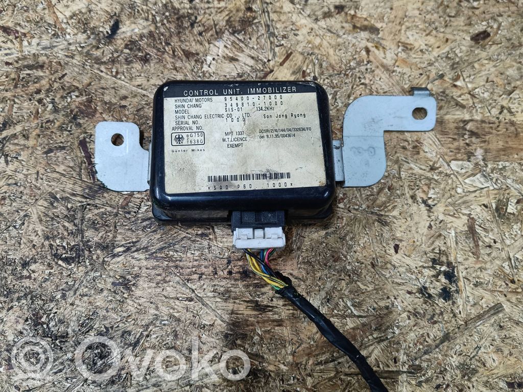 Hyundai Coupe Imobilaizera vadības bloks 