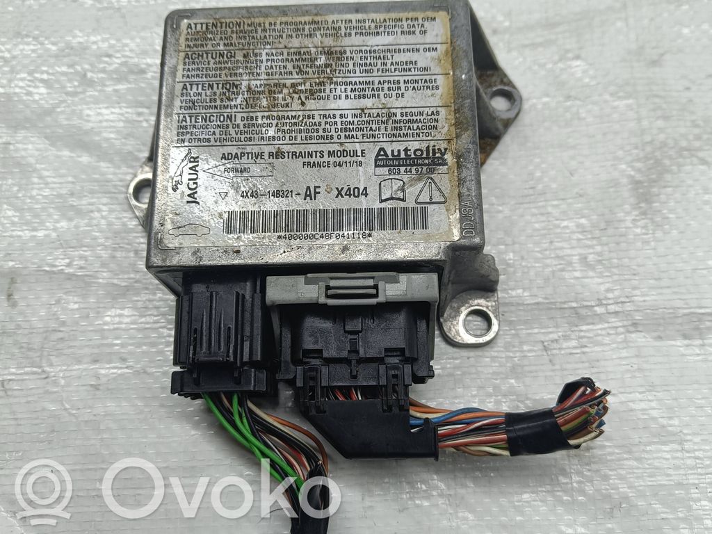 Jaguar X-Type Airbag control unit/module 