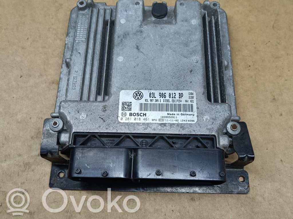 Volkswagen PASSAT B7 USA Engine control unit/module 
