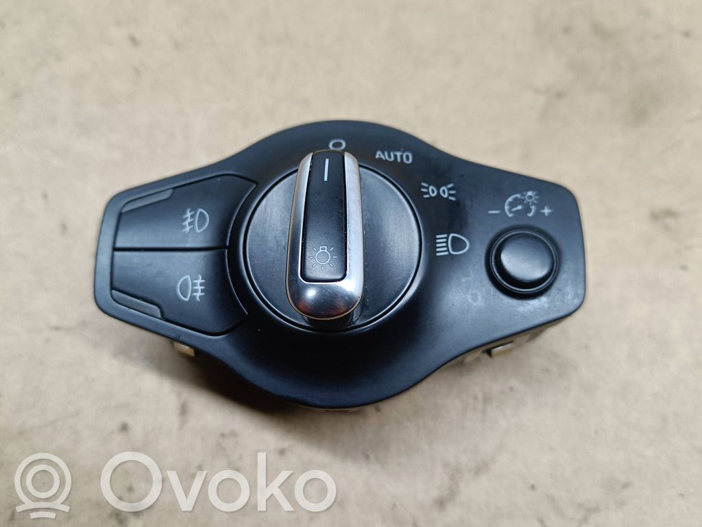 Audi A4 S4 B8 8K Interruptor de luz 