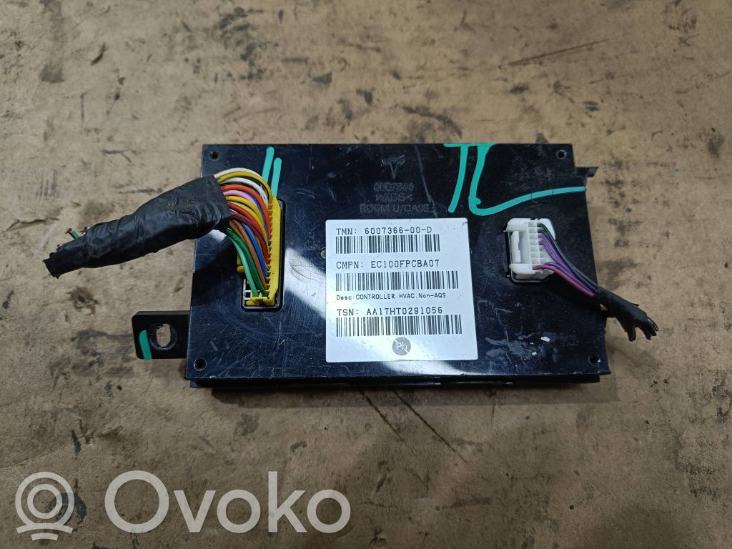 Tesla Model S Climate control unit 