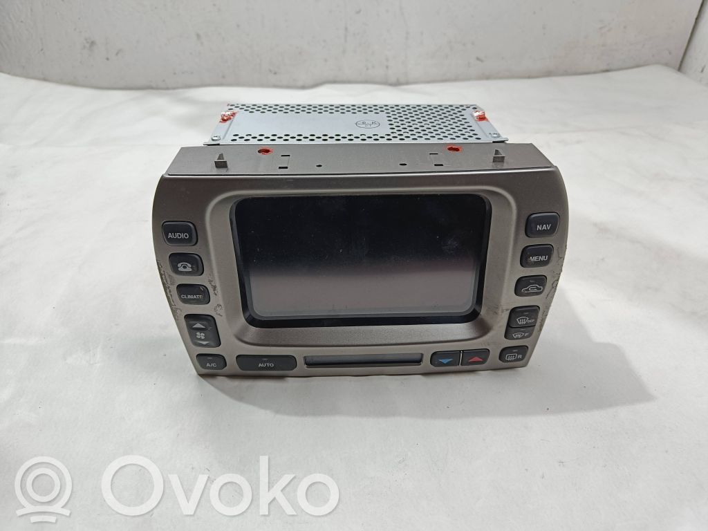 Jaguar X-Type Radio/CD/DVD/GPS head unit 