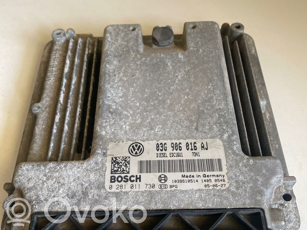 Seat Leon (1P) Engine control unit/module 