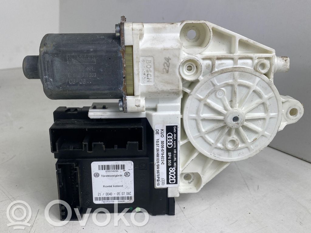 Audi A3 S3 8P Silniczek podnoszenia szyby drzwi tylnych 