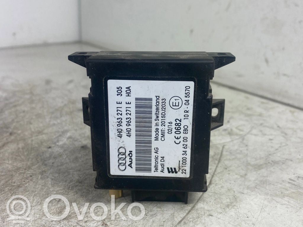 Audi Q7 4M Auxiliary heating control unit/module 