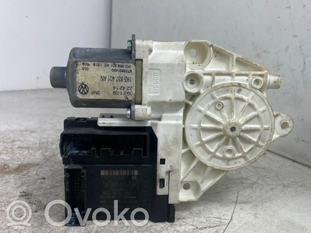 Volkswagen Jetta V Etuoven ikkunan nostomoottori 