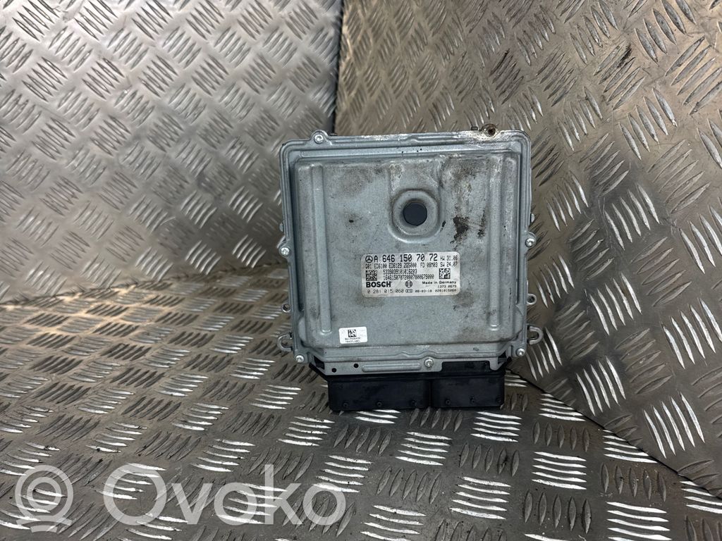 Mercedes-Benz Vito Viano W639 Engine control unit/module 