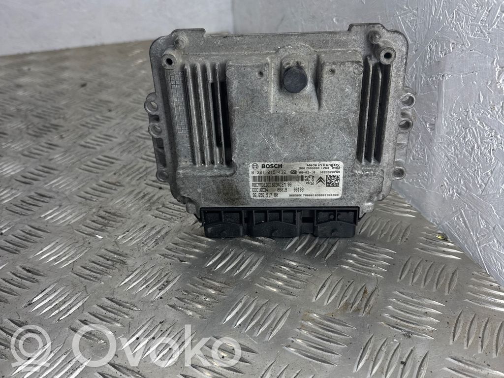 Engine control unit/module   0281015132,9661586080,9665691780,EDC16C34