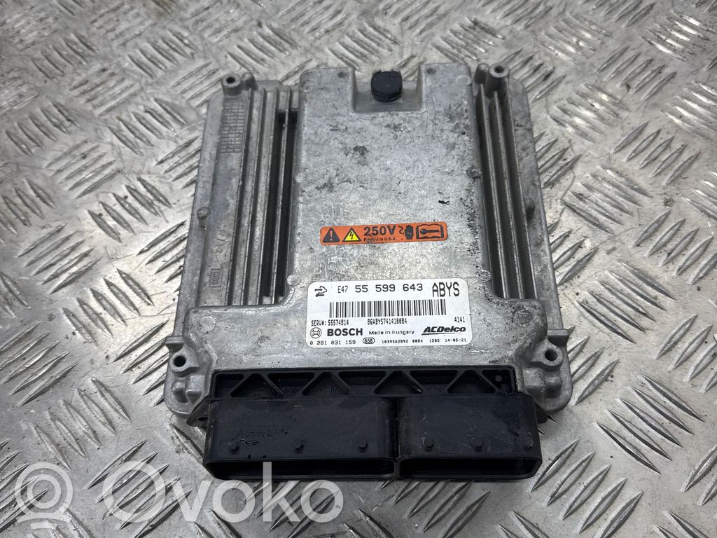Opel Insignia A Engine control unit/module 