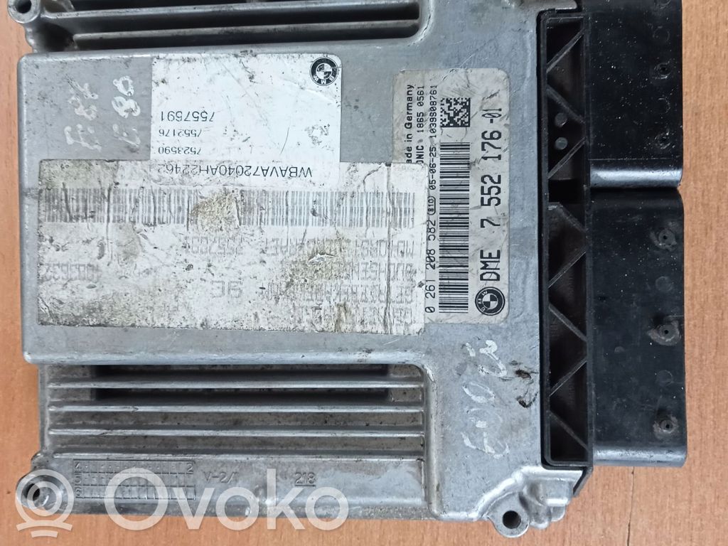 BMW 3 E90 E91 Variklio valdymo blokas 