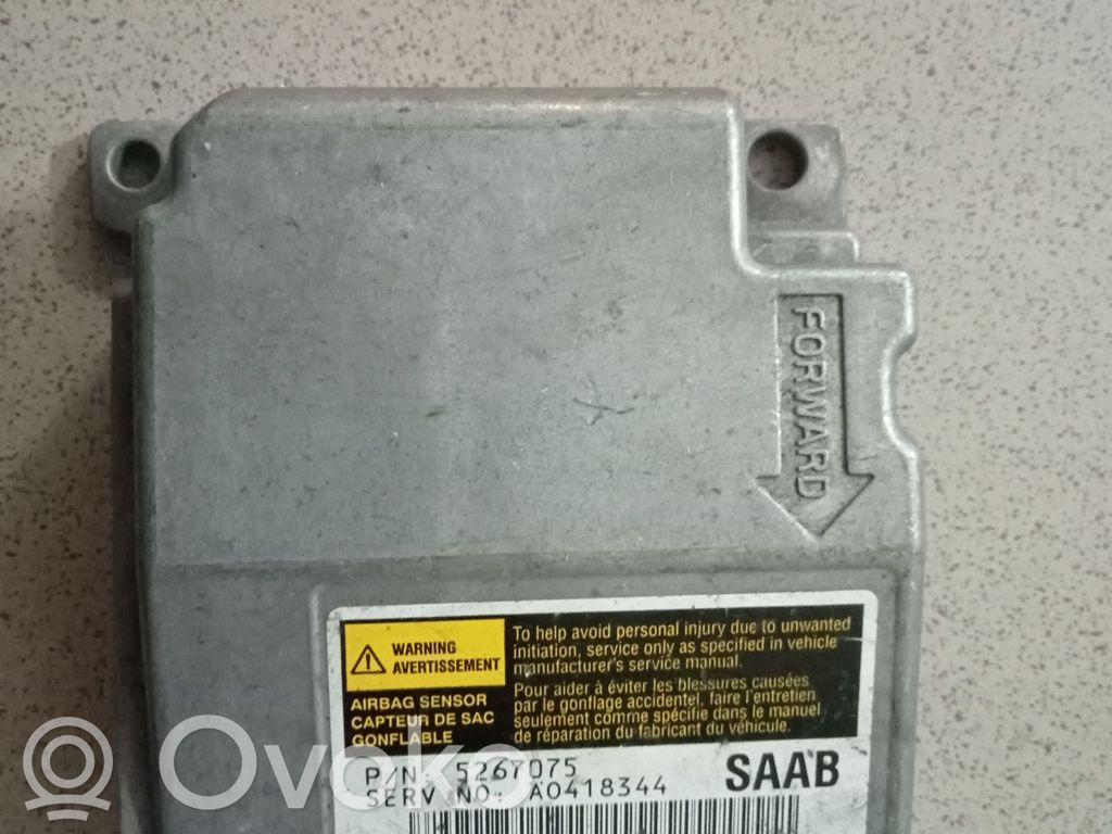 Saab 9-5 Airbag control unit/module 