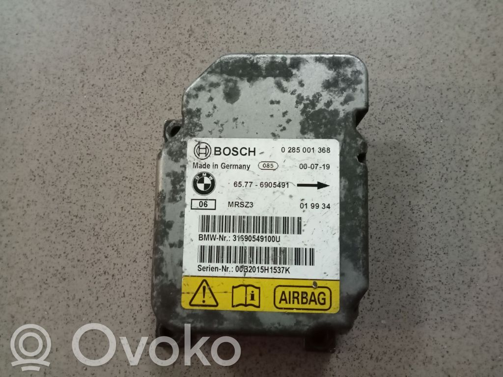 BMW 3 E46 Airbag control unit/module 