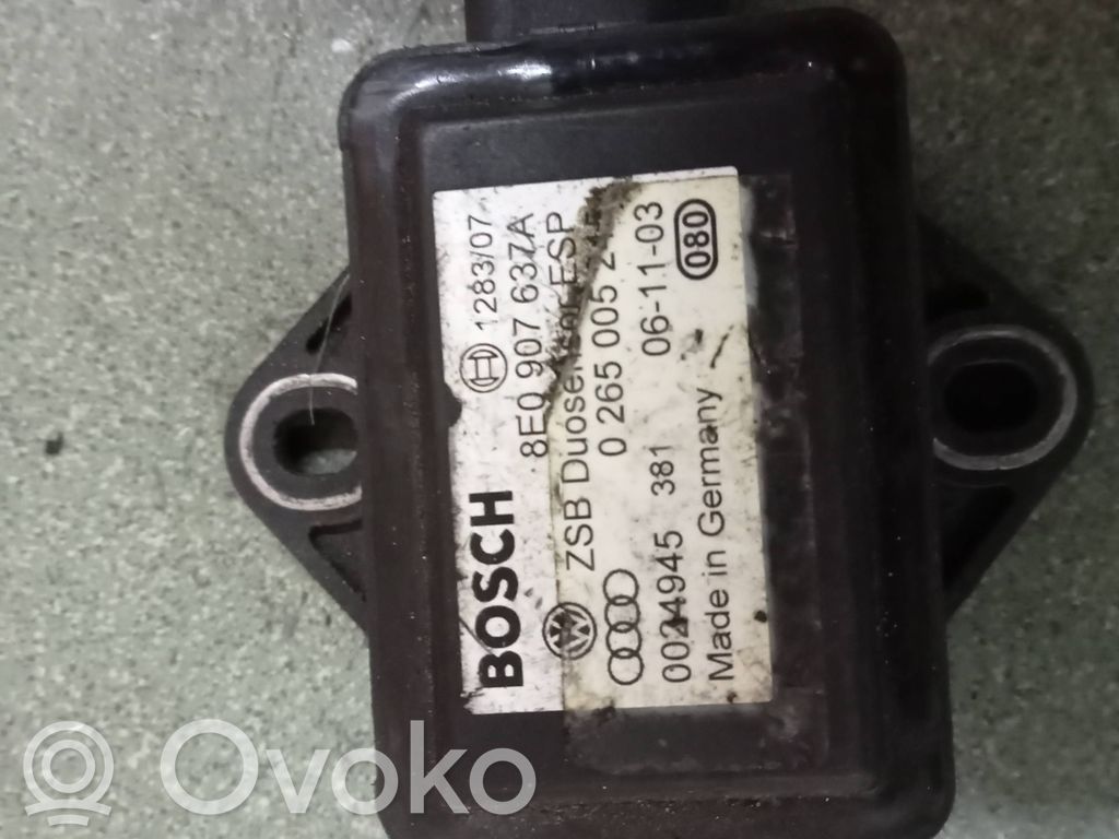 Volkswagen PASSAT B5.5 Capteur de vitesse de lacet d'accélération ESP 
