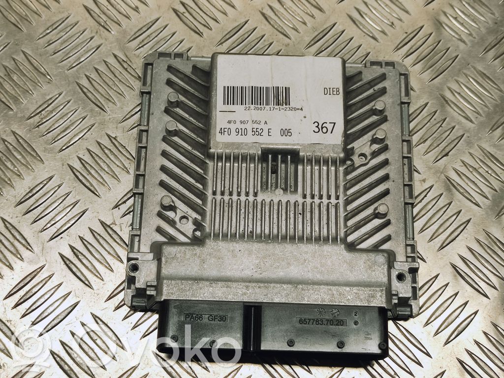 Audi A6 S6 C6 4F Engine control unit/module 