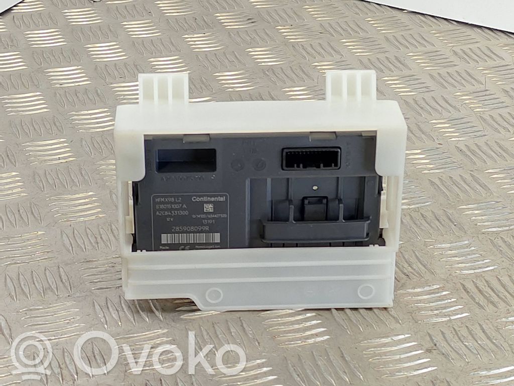 Renault Captur Ignition key card reader 