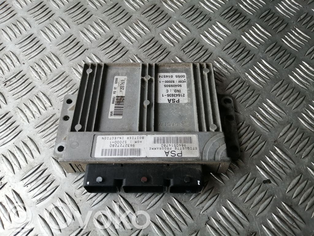 Engine control unit/module   9632727280,9640514780
