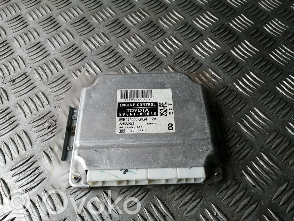 Toyota Yaris Engine control unit/module 