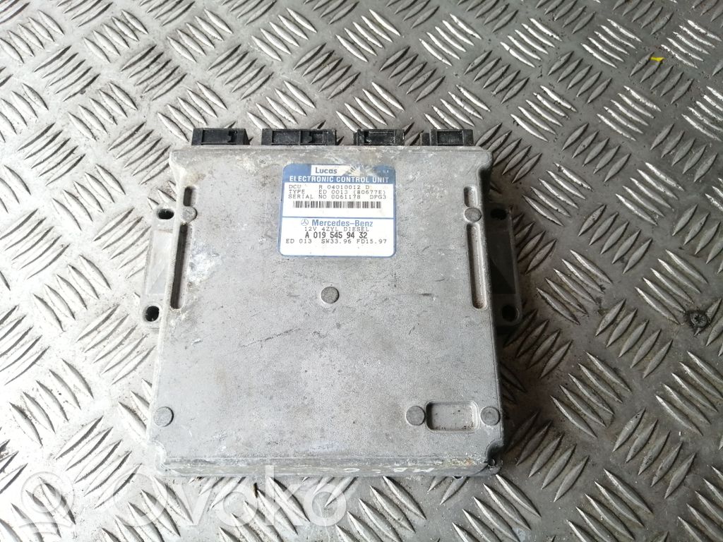 Engine control unit/module   A0195459432,04010012D