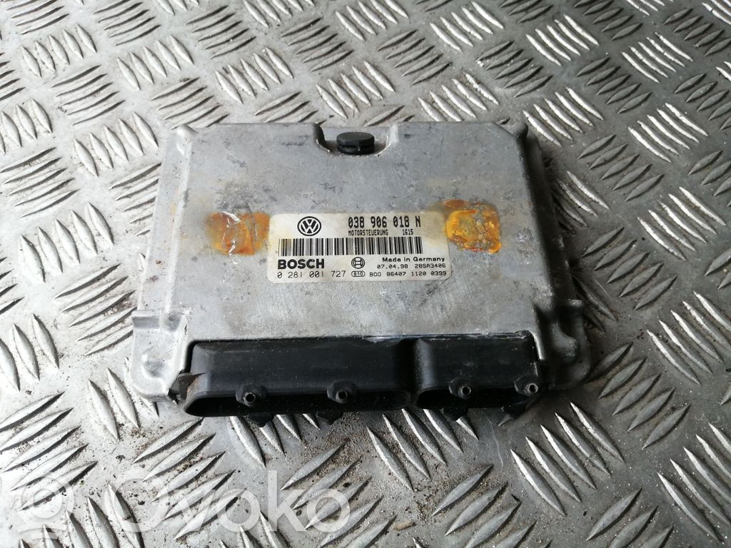 Engine control unit/module   038906018N,0281001727