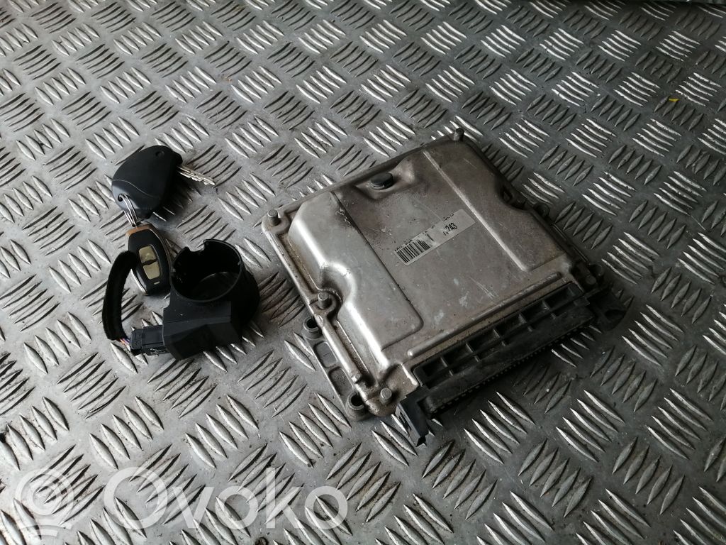 Peugeot 806 Engine ECU kit and lock set 