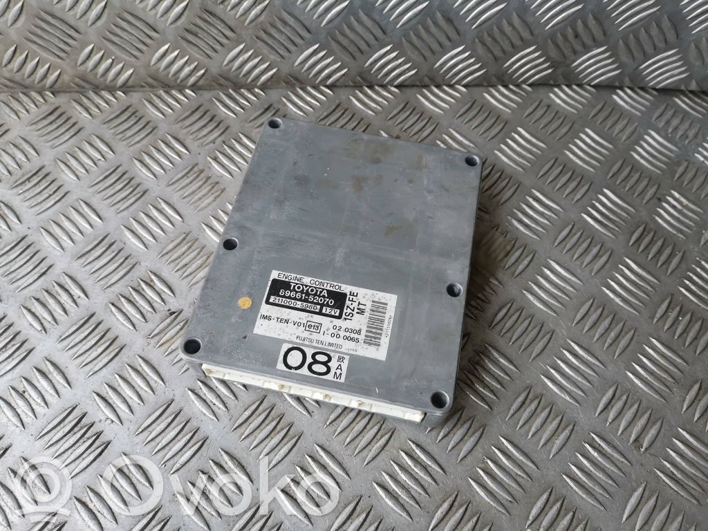 Toyota Yaris Engine control unit/module 