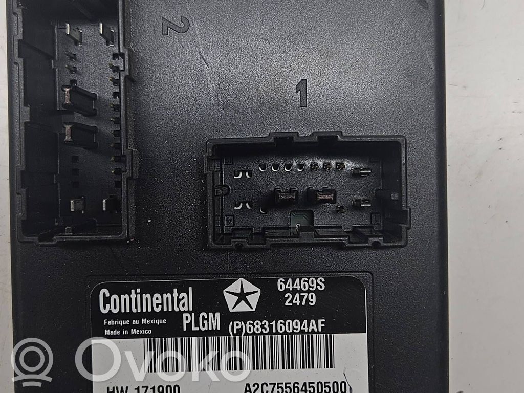 Chrysler Pacifica Tailgate/trunk control unit/module 