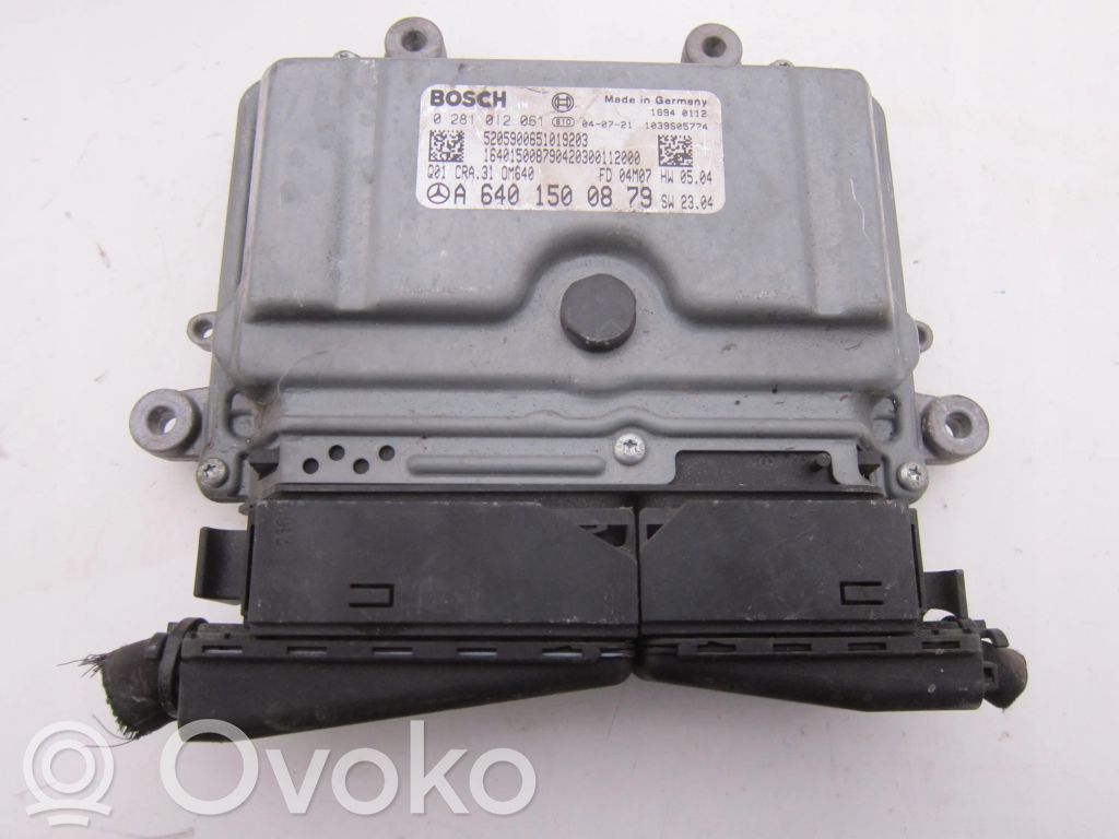 Mercedes-Benz A W169 Engine control unit/module 