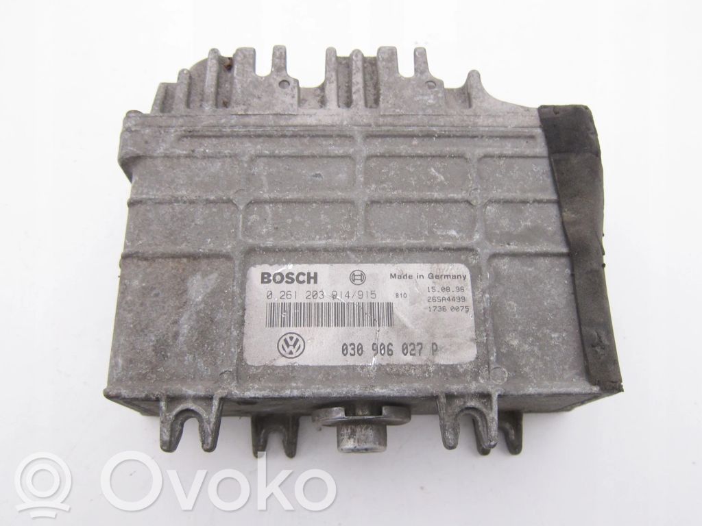 Volkswagen Polo III 6N 6N2 6NF Engine control unit/module 