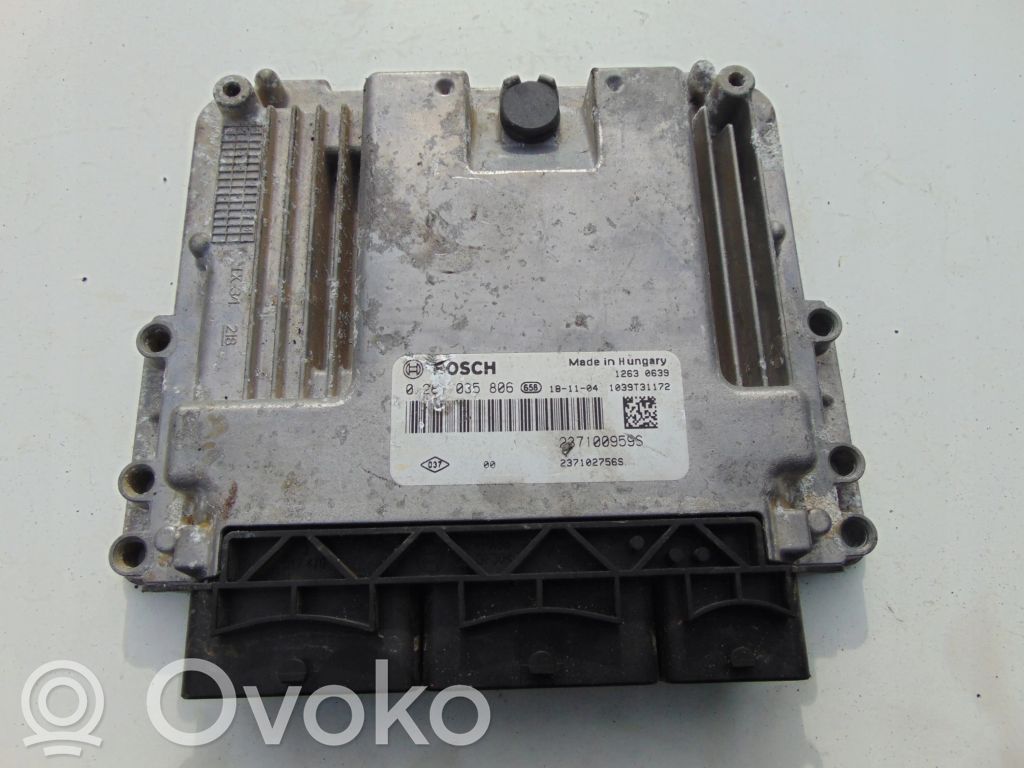 Engine control unit/module   0281035806
