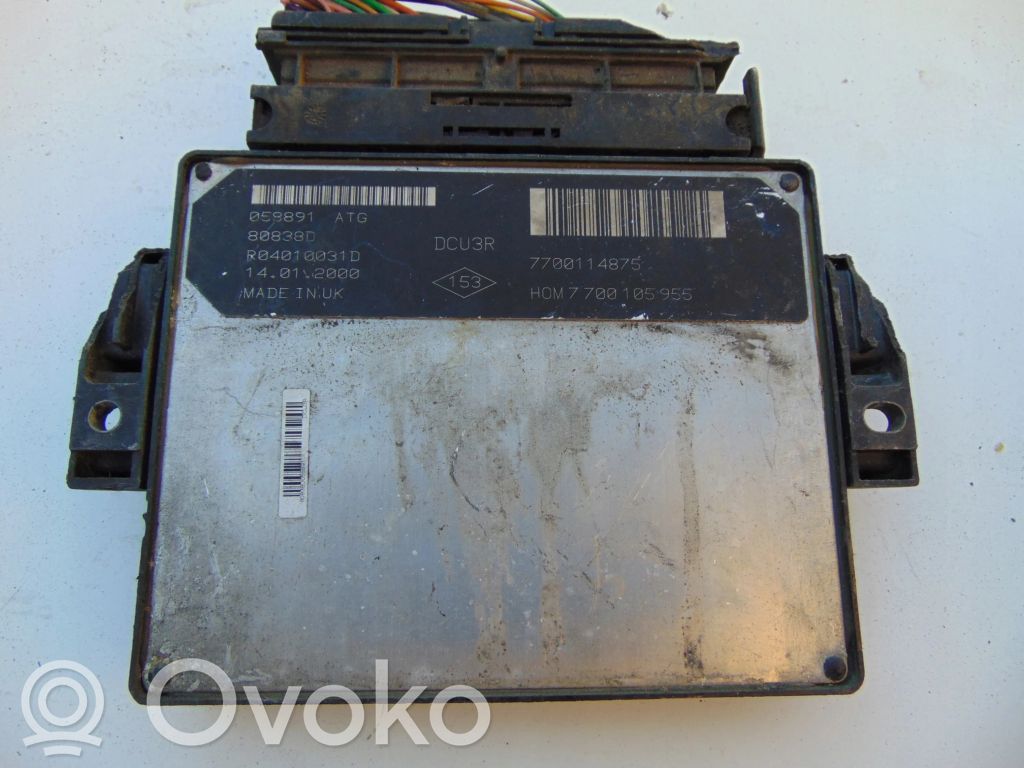 Renault Clio II Engine control unit/module 