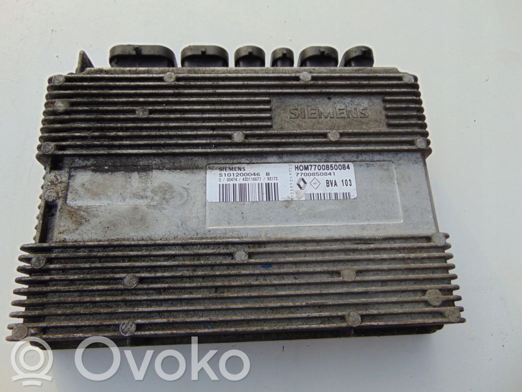 Engine control unit/module   7700850841