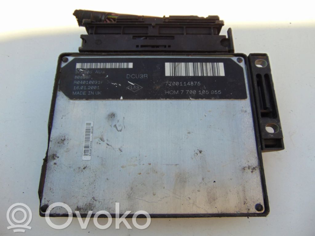 Renault Clio II Engine control unit/module 